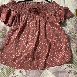 Brand new pink blouse from JCPenney never worn